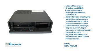 Sony SLV R5UC Video Recorder Sales | Service | Repair | Exchange | Replacement