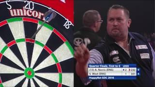 HappyBet German Darts Championship 2016 - Quarter-Finals - Alan Norris v Steve West