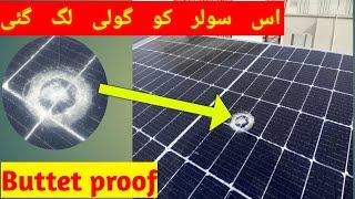 what we do with damage solar panel | repairing of solar panel is possible | bullet speed on solar