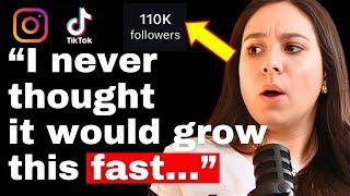 Full Time Job To Full Time Creator... (She Gained 200k Followers in 1 YEAR)