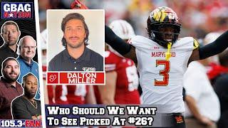 Dalton Miller On Draft Pet Cats, TEs In Round 1, Best Late Round RBs | GBag Nation