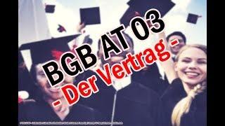 § 433 BGB / Voraussetzungen eines Vertrags - BGB AT 03