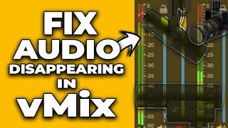 FIX Audio Disappearing In vMix | Overlay & Transition Explained!