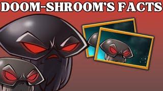 PvZ 2 Facts - NEW PLANT Doom-shroom (Plants vs. Zombies 2)