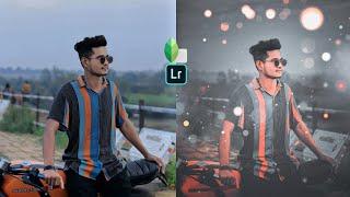 Snapseed Amazing Brown Bokeh Effect Photo Editing | Lightroom Editing Tutorial | Snapseed App