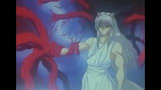 Kurama awakens his Demon Fox form