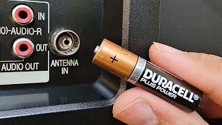 Battery Trick to Unlock ALL TV Channels Overnight!