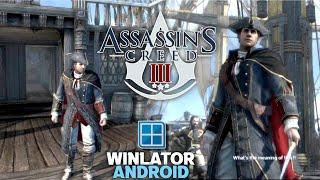 Assassin's Creed III on Android Winlator Frost 8.0 Gameplay Test Snapdragon 8s Gen 3 Settings