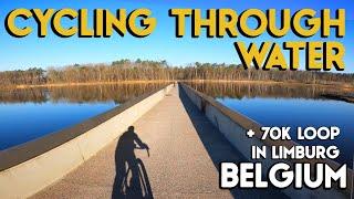 Cycling through water + Cycling  route in Limbourg - Belgium ⎮Bicycle Picnic