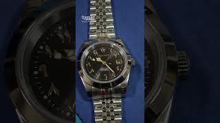 Seiko Mod Datejust Black Arabic Gold 40mm Nh35 #nenmods