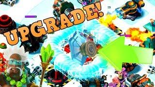 Boom Beach: Let's Upgrade The Ice Shield! INVINCIBLE WARRIORS! Dr. Kavan Attack Strategy