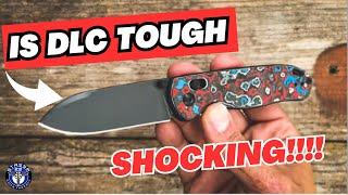 How Durable is the DLC Finish on The Kizer Knives Drop Bear