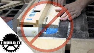 Table Saw Basics - Bevel Cuts