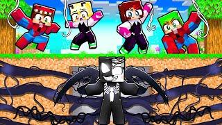 ¡CAZADORES vs VENOM en Minecraft! 