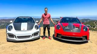 New Porsche 911 GT3 RS (992) vs GT3 RS (991) Head To Head Review!