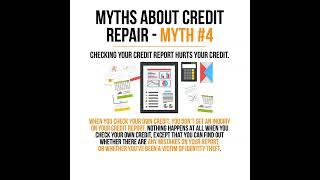 Myths About Credit Repair Myth #4 | Self Inquiries