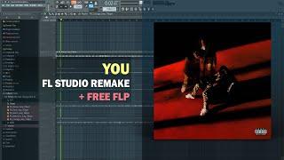 Don Toliver - You ft. Travis Scott (FL Studio Remake + Free FLP)