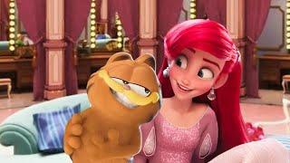 Garfield meets Disney Princesses | Garfield X Wreck It Ralph Movie