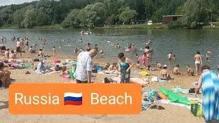 Russia  Moscow  Beach 