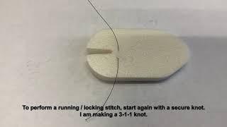 Suturing in Ophthalmology