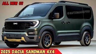 New!! 2025 Dacia Sandman 4x4 Unveiled- The Versatile And Modern Van That Redefines Space