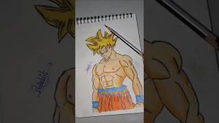 goku translation drawing by rk arts ultra power #goku #dragonball #new #ytshorts #shortvideo