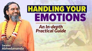 How Can You Handle Your Emotions? | #MindManagement with Swami Abhedananda #MentalHealth #Happiness