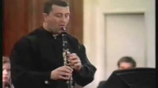 Ante Grgin: Capriccio no.1 for solo clarinet, Aleksandar Tasic, clarinet