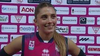 Linda Magnani commenta la sua prima volta in Serie A1!