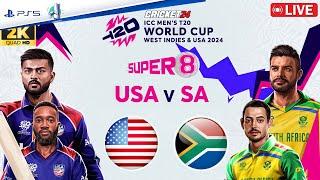 USA vs SA | Super Over Match | T20 World Cup 2024 | Cricket 24 | maXKeyYT