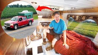 Overnight with the Ultimate Truck Camper (Start-to-Finish) - Overnight, Magnet Fishing Challenge