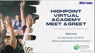 Highpoint Virtual Academy Meet & Greet 4.7.23