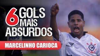 Os 6 GOLS mais ABSURDOS de MARCELINHO CARIOCA