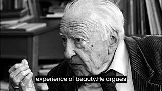 Hans Georg Gadamer  - The Relevance of the Beautiful