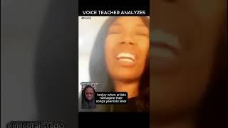 Voice teacher enjoys BRANDY singing BROKENHEARTED #brandy #rnb