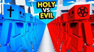 1,000,000 HOLY RAGDOLLS vs 1,000,000 EVIL RAGDOLLS