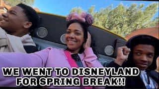 WE WENT TO DISNEY LAND FOR SPRING BREAK!!