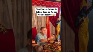 Francesco Totti Egitto Calcio, Cultura e Cena da Re!" #totti #calcio #asroma