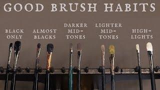 Good Brush Habits and How to Load Your Brush with Paint