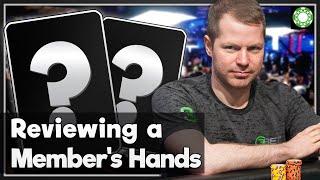 Reviewing a PokerCoaching Member's Hand Histories - A Little Coffee with Jonathan Little