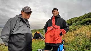 Sea Fishing Brean Down Bristol Channel with Disabled European Carp Angler July 2024