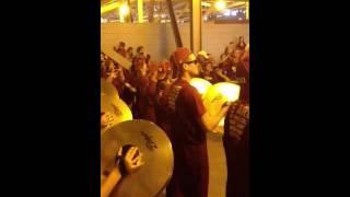 Pre-game drum line FSU Marching Chiefs