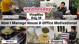 How I Manage House & Work Life Daily Canada Vlog Shopping & Cook Healthy Recipe @soniastyleofliving