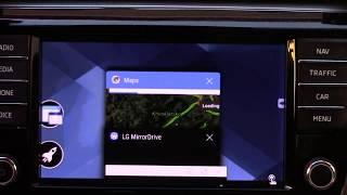 LG MirrorDrive + Google Maps Navigation + Floating Apps for Auto