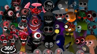360° Incredibox Cool As Ice | House of Horrors Season 2 + Secret ending - Complete series