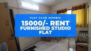 Furnished 1 Rk For Rent  In Andheri West Flat Club MumBai