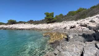 Croatian Island Ambiance  - Adriatic Seaside Views & Nature Sounds - Relaxing European Paradise