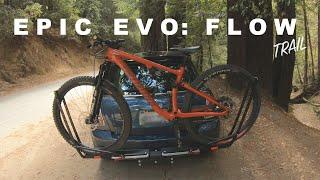 Smooth Cruise Down Flow Trail: Soquel Forest, Santa Cruz - Testing the Manitou Mara Pro