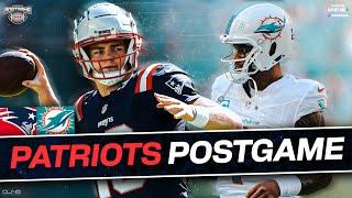 LIVE: Patriots vs Dolphins Postgame Show