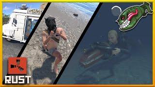 Rust What's Coming | Diver Propulsion Vehicle, Traveling Vendor Event, Hood & Handcuffs #275